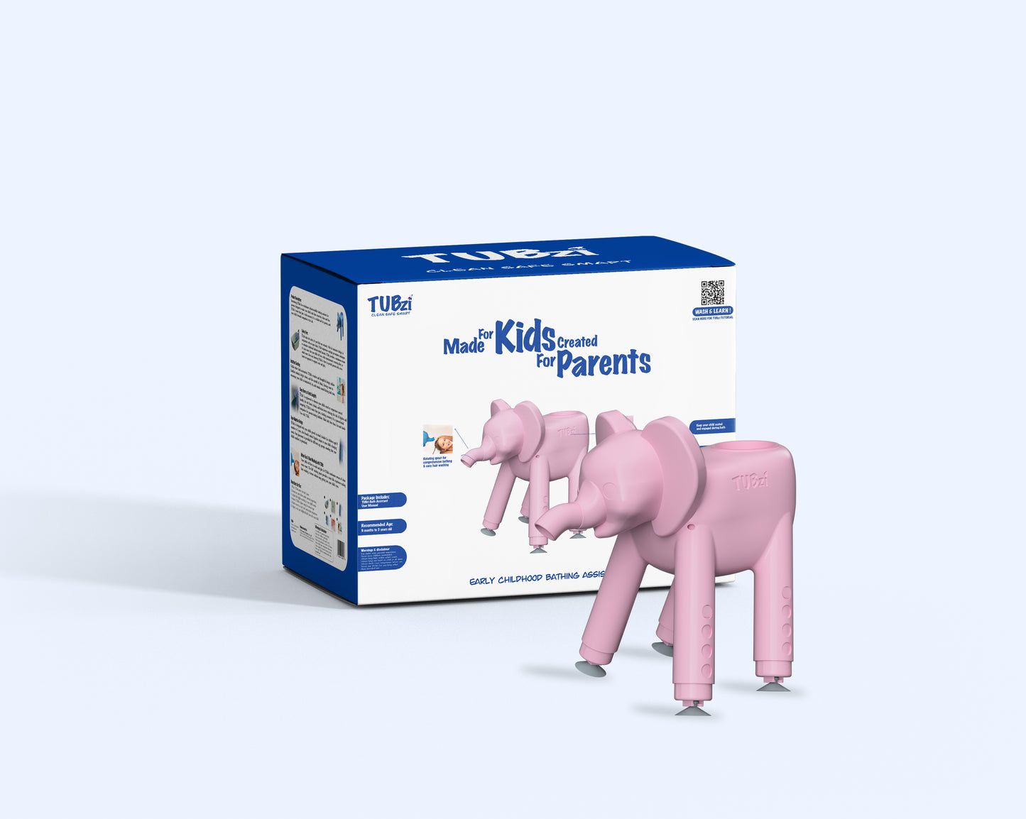 TUBzi Elephant - Pink